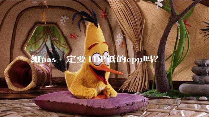 组nas一定要TDP低的cpu吗？