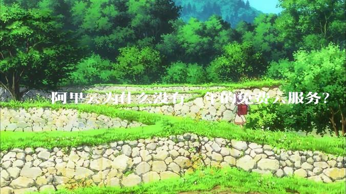 阿里云为什么没有一年的免费云服务？