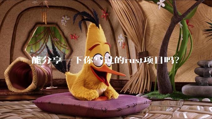 能分享一下你写过的rust项目吗？